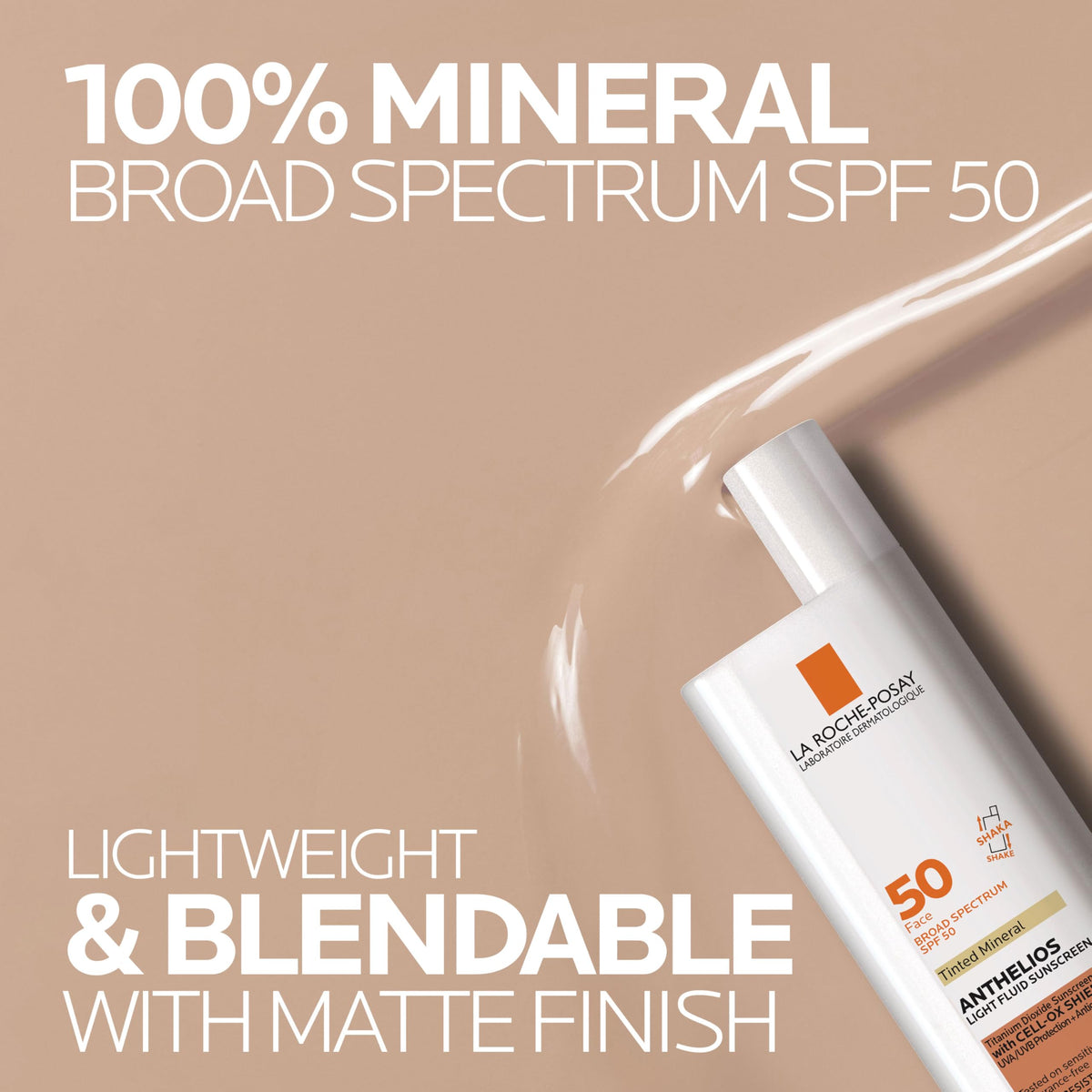 La Roche-Posay Crème Solaire SPF 50 avec embout applicateur