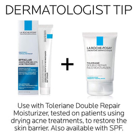 La Roche-Posay Effaclar Gel Adapalène avec instructions d'utilisation