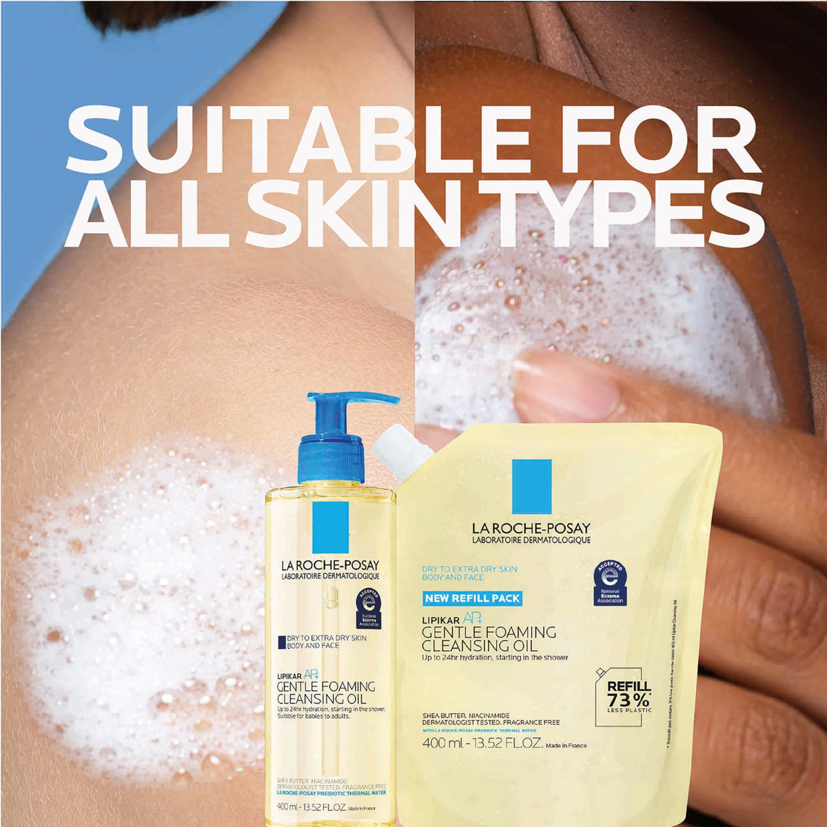 La Roche-Posay Lipikar AP+ avec ses ingrédients principaux