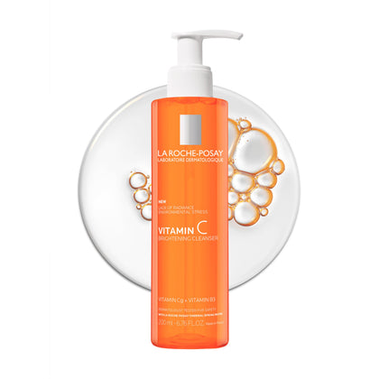 La Roche-Posay Nettoyant Visage Éclaircissant à la Vitamine C 240g vue de face