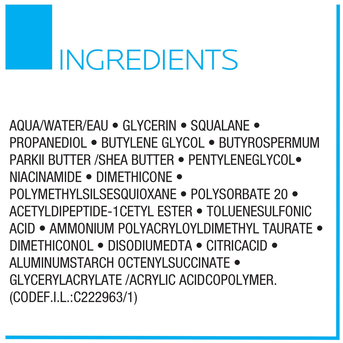 La Roche-Posay Toleriane Crème Contour des Yeux avec Eau Thermale