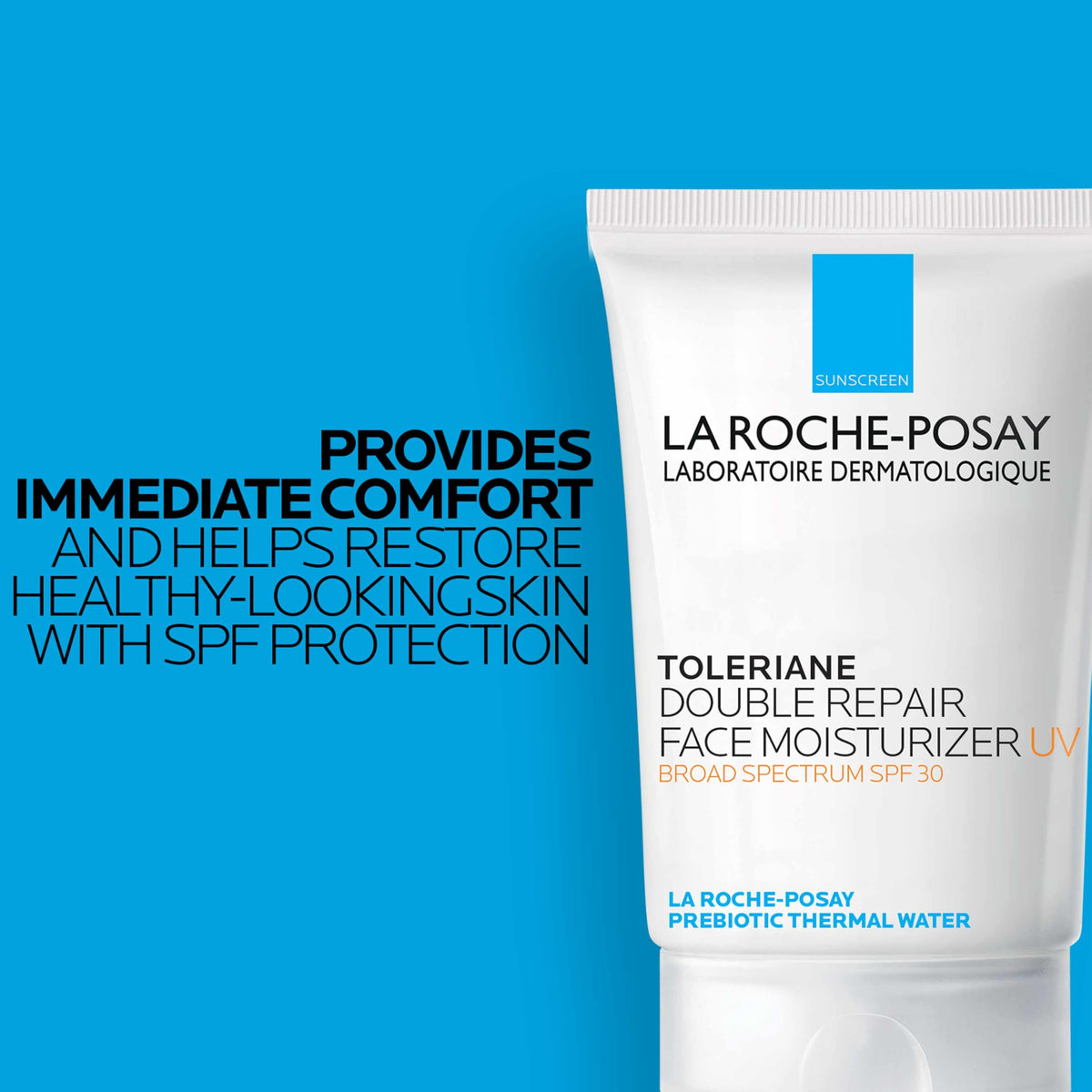La Roche-Posay Toleriane Crème Hydratante application sur le visage