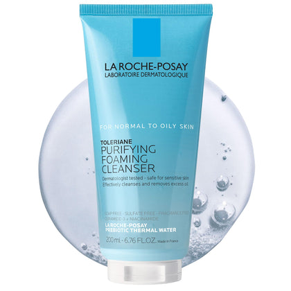 La Roche-Posay Toleriane Gel Nettoyant Moussant 222g vue de face