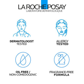 La Roche-Posay Toleriane Gel Nettoyant Moussant 431g au bord d'un lavabo