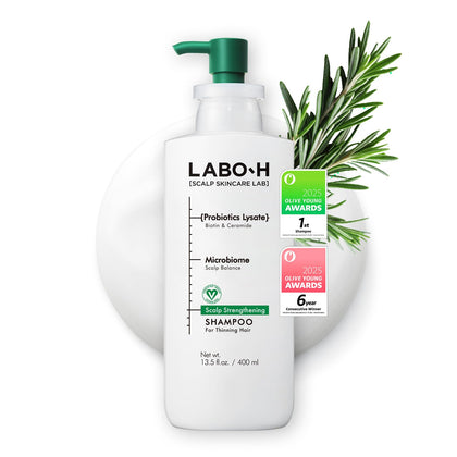 LABO-H Shampooing Renforçant Cuir Chevelu 499g vue avant