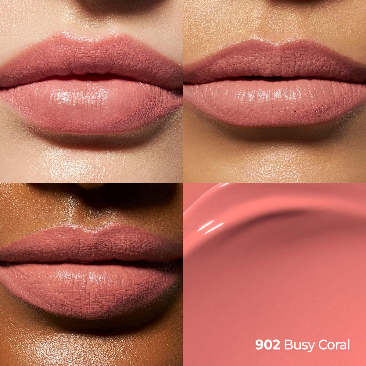 Laka Perfect Twin Lip en usage, affichant une couleur intense