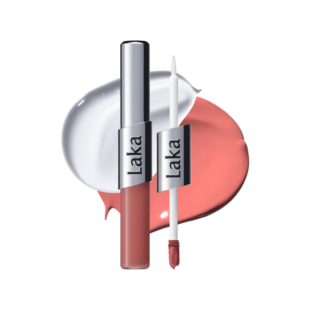 Laka Perfect Twin Lip stylo dual avec rouge à lèvres mat et gloss transparent