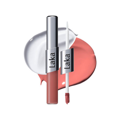 Laka Perfect Twin Lip stylo dual avec rouge à lèvres mat et gloss transparent
