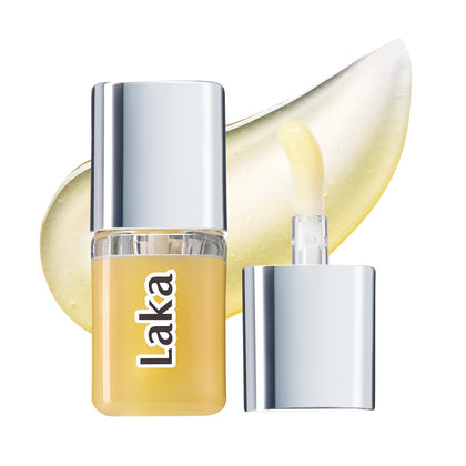 Laka Spicy Lip Plumper 0,14oz vue avant avec brillance