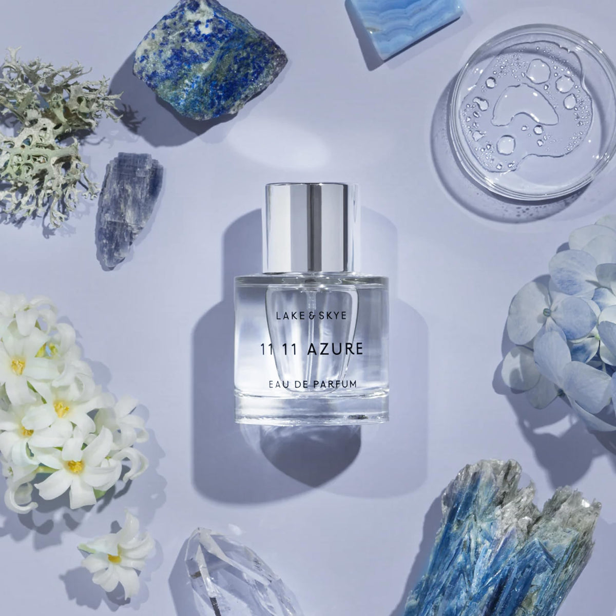 Lake & Skye Azure Eau de Parfum 50 ml avec bouchon en gros plan