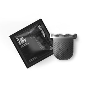 Lame de remplacement MANSCAPED The Beard Hedger vue avant avec finition en acier inoxydable