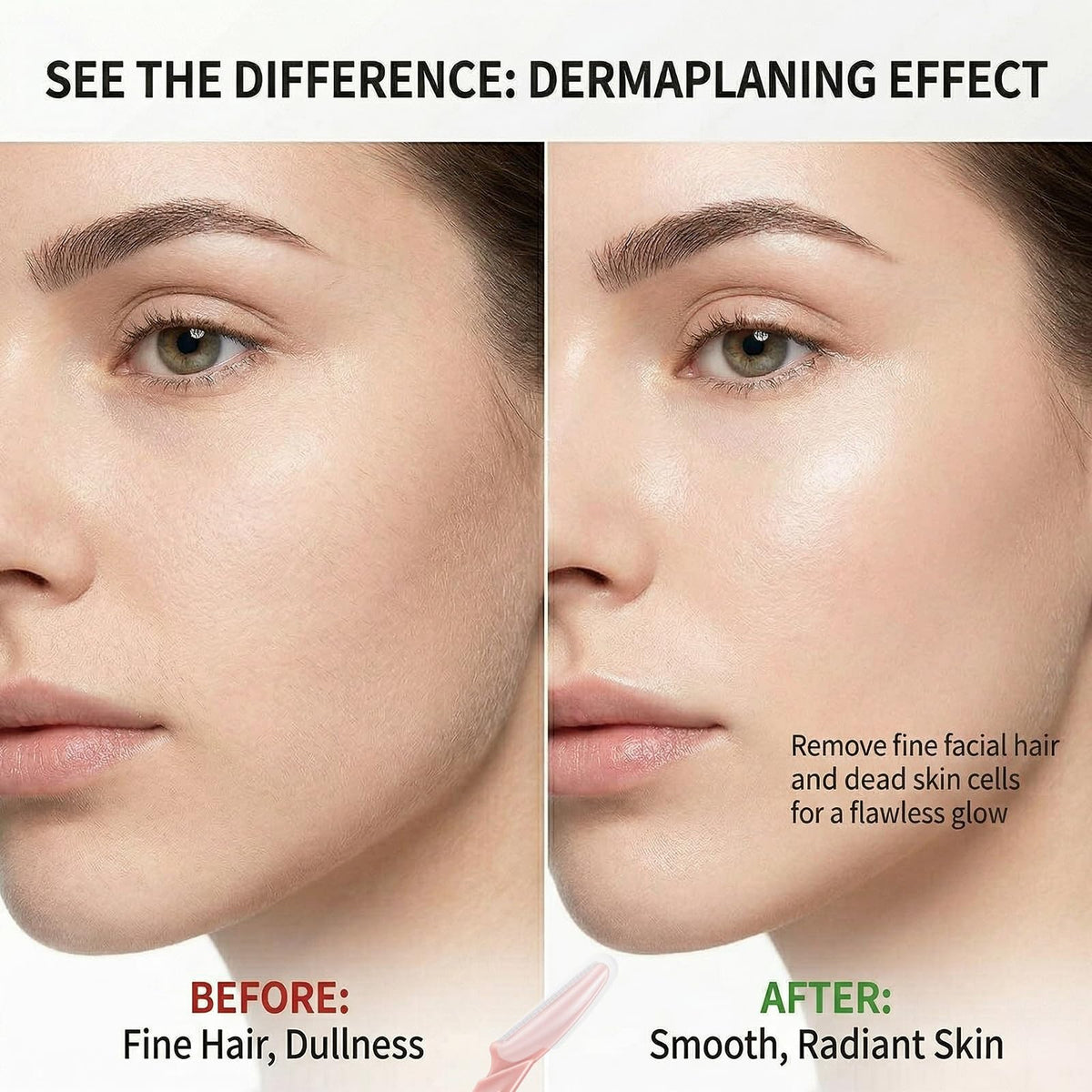 Lames de rasoir dermaplane CICINUJOY disposées dans leur emballage