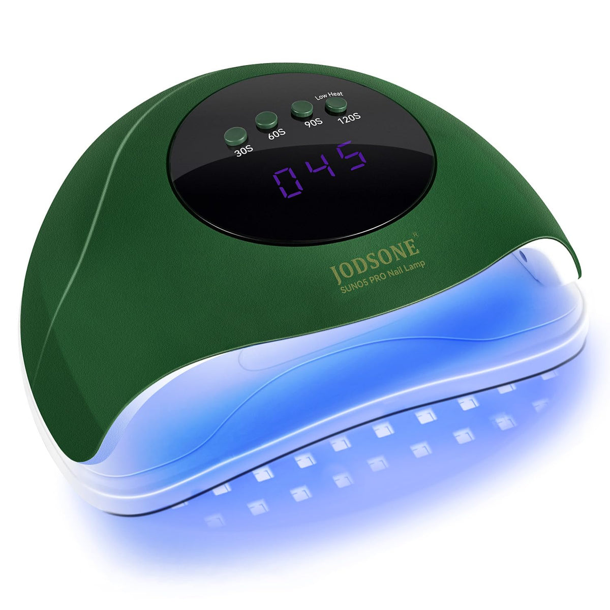 Lampe à ongles JODSONE UV LED vue de face avec écran LCD