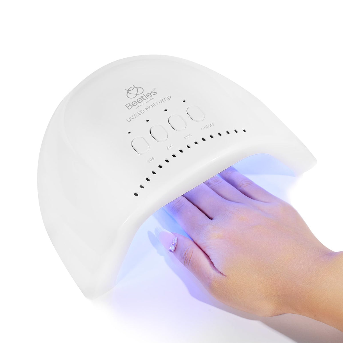Lampe UV beetles vue de face avec éclairage LED