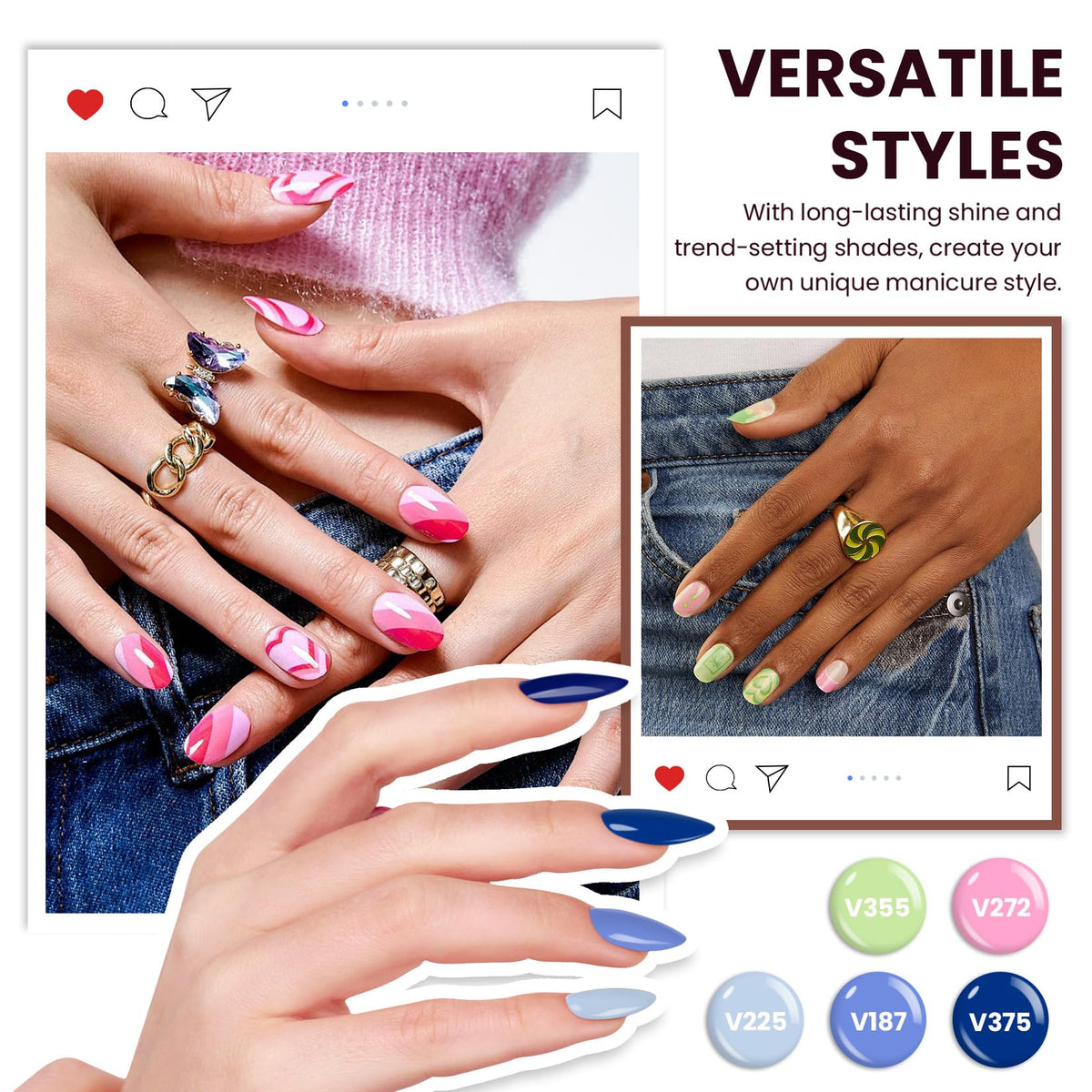 Lampe UV de 48W du kit de vernis à ongles VANREESA