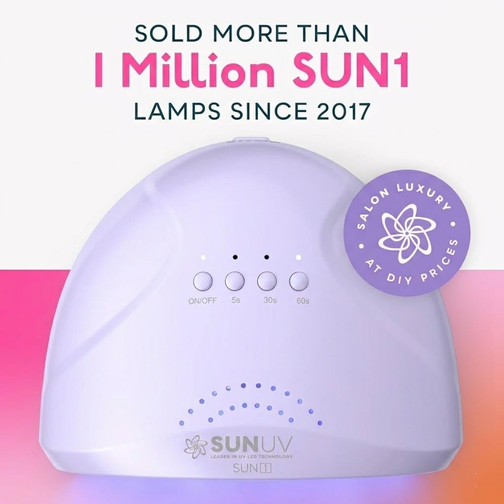 Lampe UV LED SUNUV SUNONE Violet avec son adaptateur