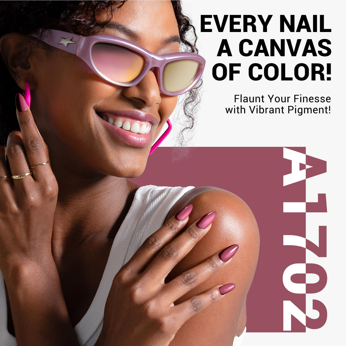 Lampe UV LED utilisée avec le vernis gel rouge MelodySusie
