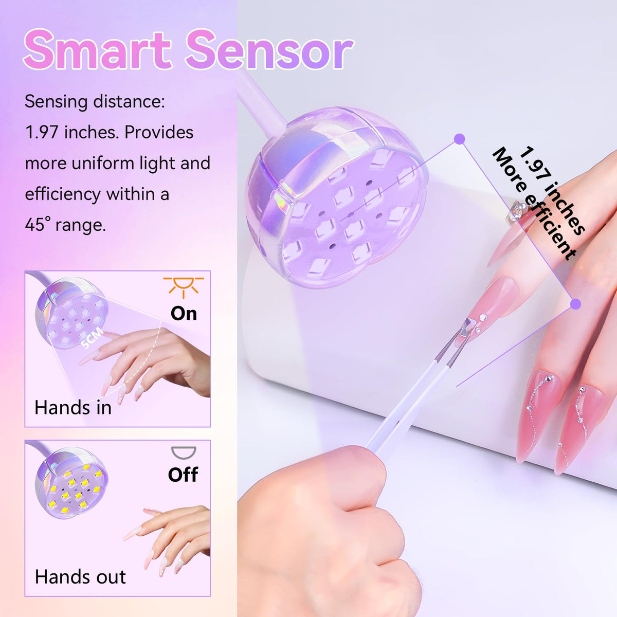 Lampe UV Makartt avec son câble de recharge