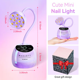 Lampe UV Makartt placée sur une table de manucure