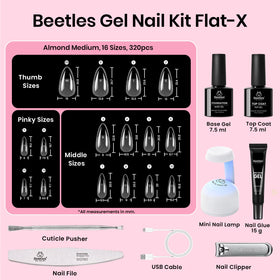 Lampe UV mini pour manucure dans le kit d'extension d'ongles beetles