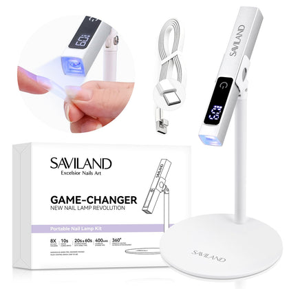 Lampe UV SAVILAND avec support magnétique et écran tactile LED