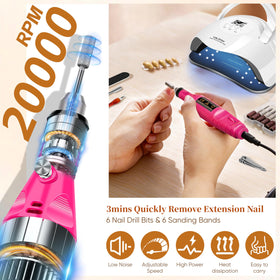Lampe UV YALSYNY pour séchage des ongles