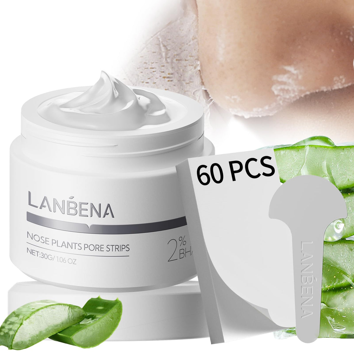 LANBENA bandes pour élimination des points noirs - packaging