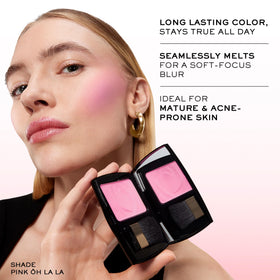 Lancôme Blush Subtil 1000 Berry Bisou poudre vue de dessus