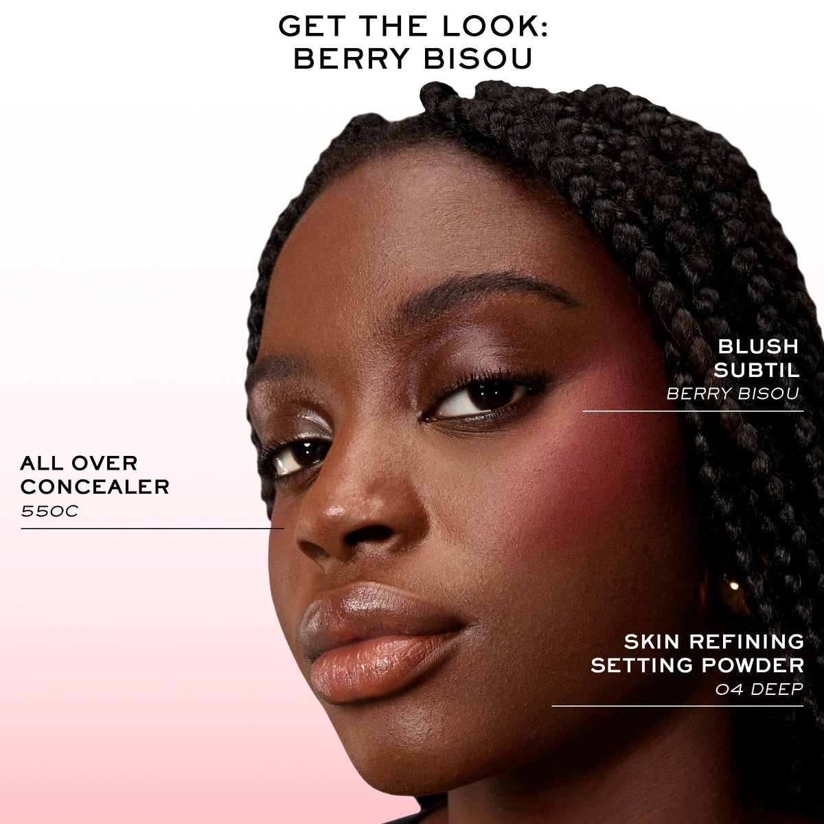 Lancôme Blush Subtil 900 Folie Rouge 9g application sur peau