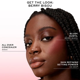 Lancôme Blush Subtil 900 Folie Rouge 9g application sur peau