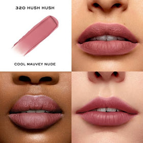 Lancôme L'Absolu Rouge Intimatte 320 avec bullet en forme de pétale