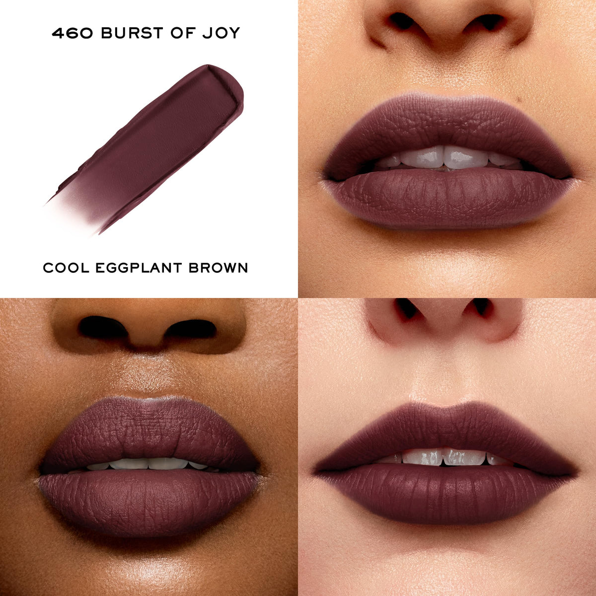 Lancôme L'Absolu Rouge Intimatte 460 bullet en forme de pétale