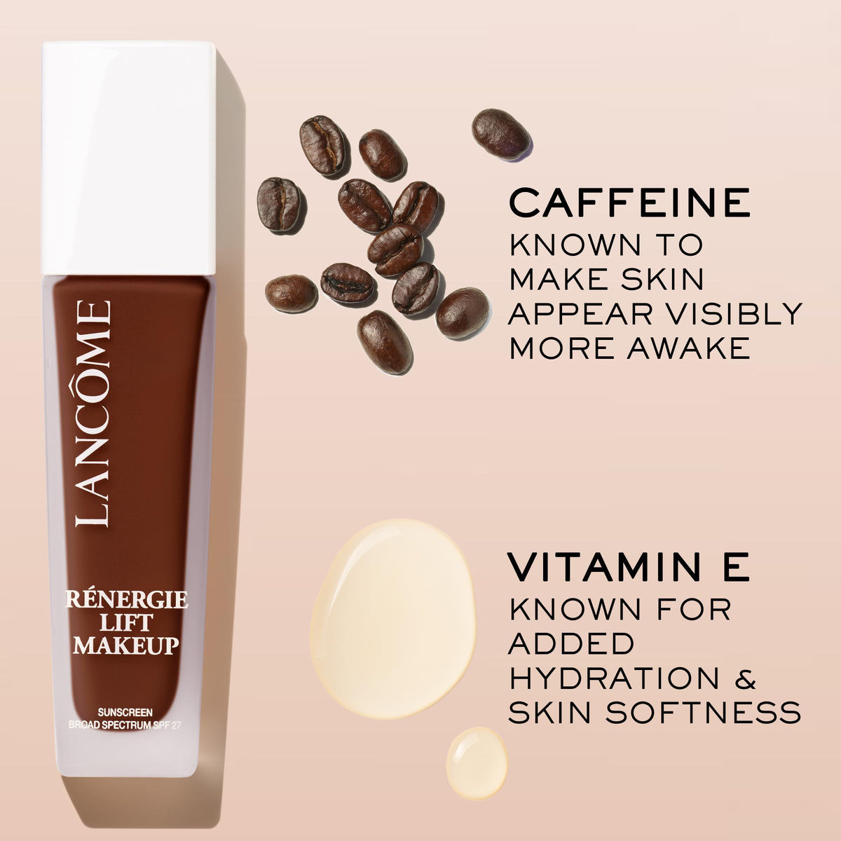 Lancôme Renergie Lift fond de teint hydratant en situation de maquillage