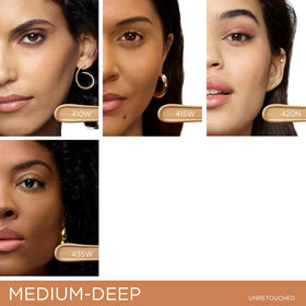 Lancôme Teint Idole Ultra Wear Concealer 435 Bisque Warm couleur sur main