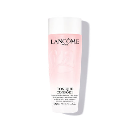 Lancôme Tonique Confort 250g devant avec texture laiteuse