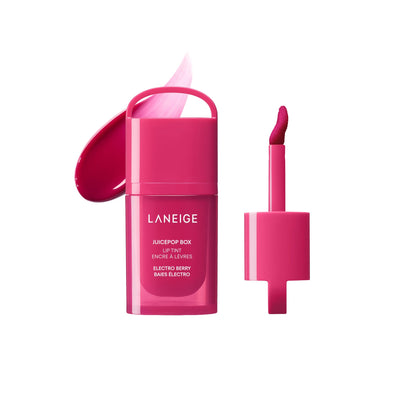 LANEIGE JuicePop Box Teinture à Lèvres Electro Berry vue avant