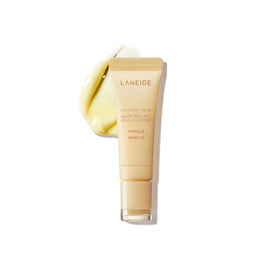 LANEIGE Lip Glowy Balm tube front view, berry color