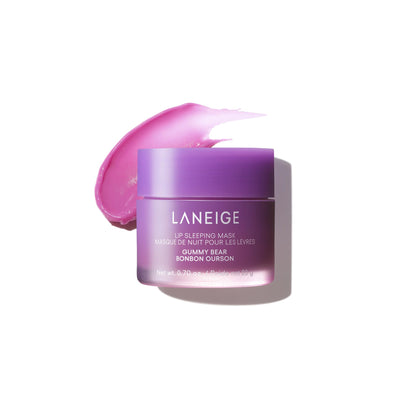 LANEIGE Masque de Nuit pour les Lèvres 68g vue avant avec couvercle