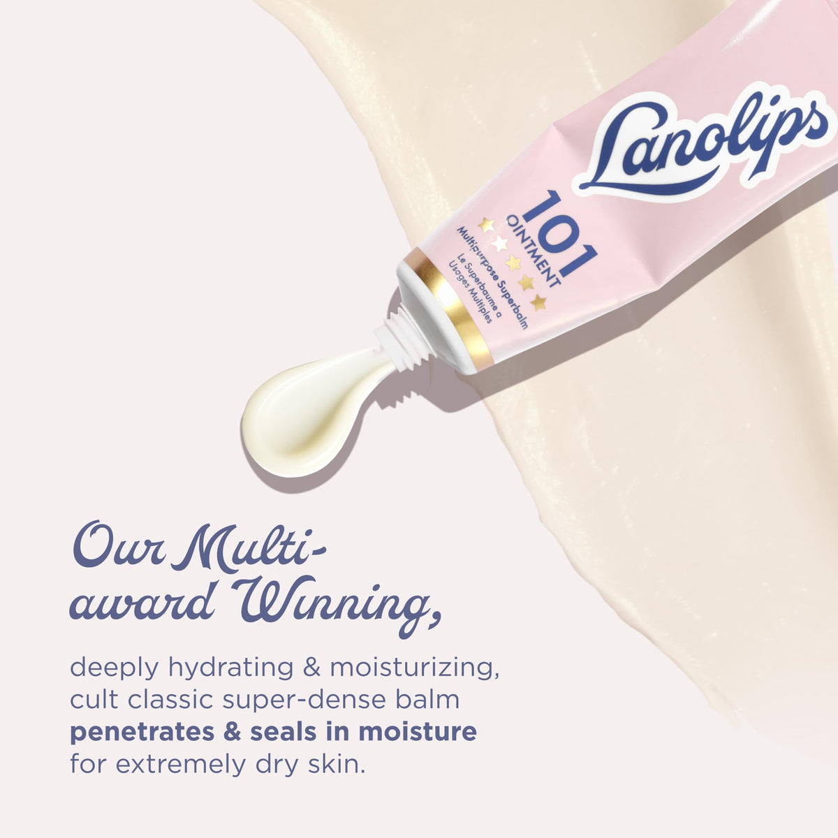 Lanolips Baume 101 packaging avec détails visibles