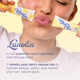 Lanolips Baume Multi-Usage 101 application sur lèvres