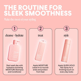Laque SLEEK HOLD MONDAY HAIRCARE dans un environnement naturel