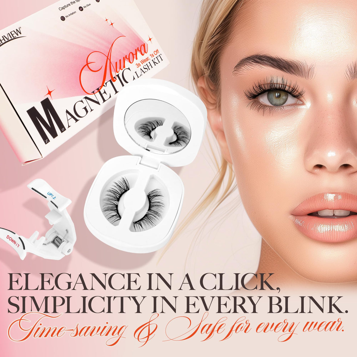 LASHVIEW Faux Cils, différents styles présentés