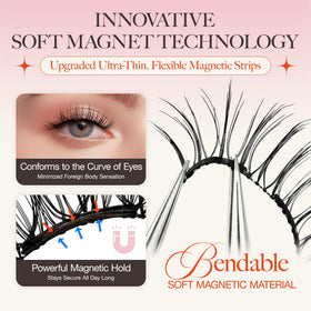 LASHVIEW Faux Cils en usage, look naturel