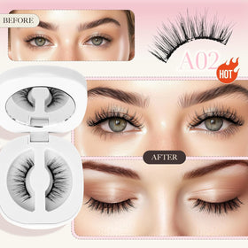 LASHVIEW Faux Cils Magnétiques RCM01-1 en boîte avec applicateur