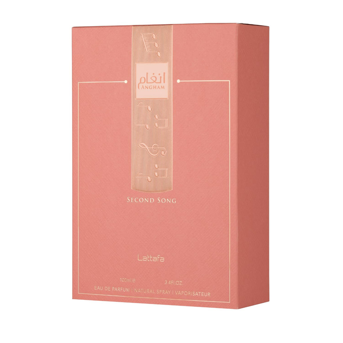 Lattafa Angham Second Song Eau de Parfum 100ml avec étiquette