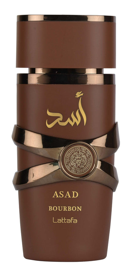 Lattafa Asad Bourbon Eau de Parfum 100 ml vue de face