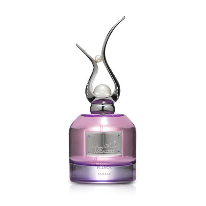 Lattafa Asdaaf Andaleeb Flora Eau de Parfum Femme 100 ml, flacon élégant