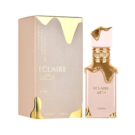 Lattafa Eclaire Eau de Parfum 100 ml vue arrière du flacon