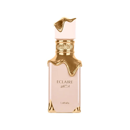 Lattafa Eclaire Eau de Parfum 100 ml vue avant avec flacon élégant
