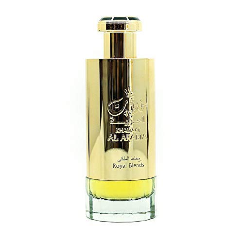 Lattafa Khaltaat Al Arabia Royal Blends 100ml en situation sur une table